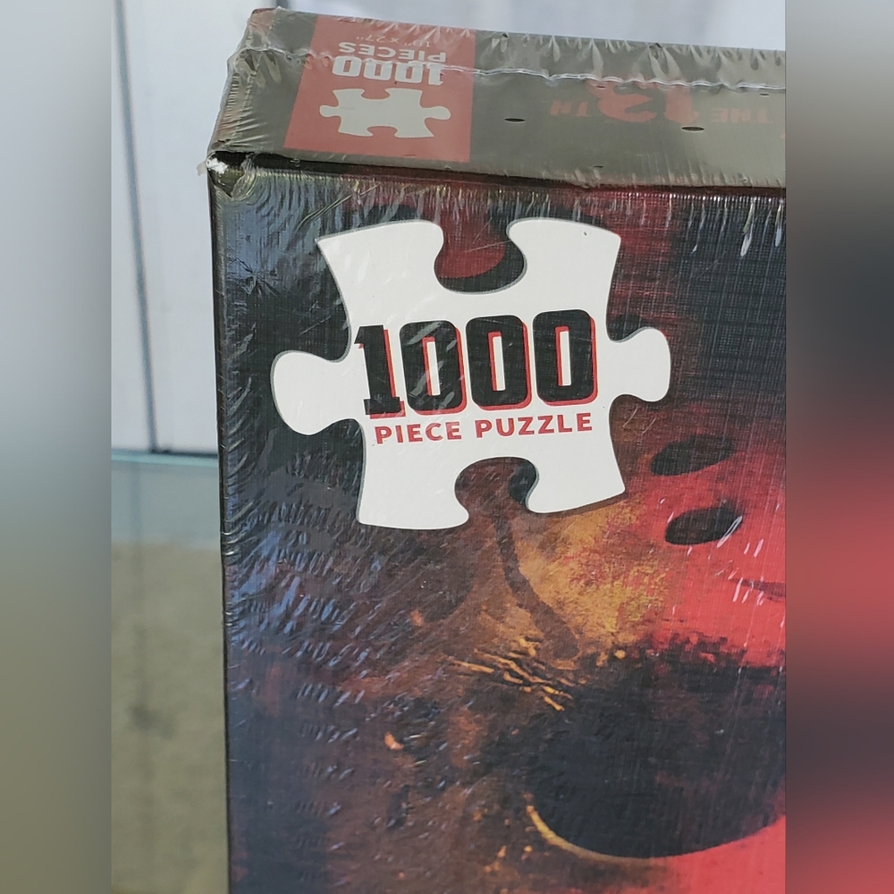 New Friday The 13th Jason Voorhees Mask 1,000 Piece Puzzle - Picture 3 of 7
